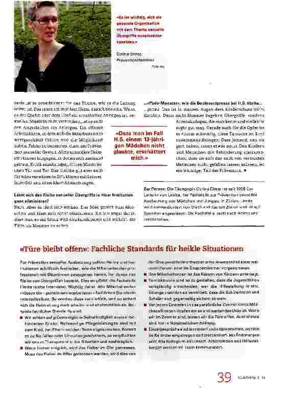 Vorschauseite 4: Die Wahrscheinlichkeit, erwischt zu werden, schreckt Täter ab