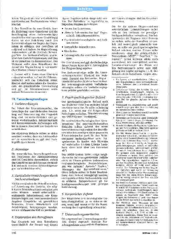 Vorschauseite 2: Qualitätskriterien für Gutachten