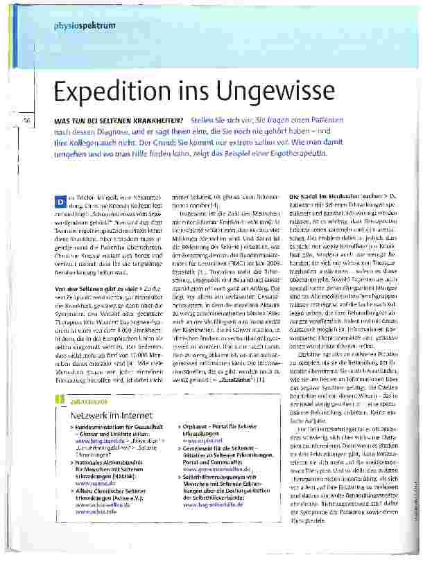 Vorschauseite 1: Expedition ins Ungewisse