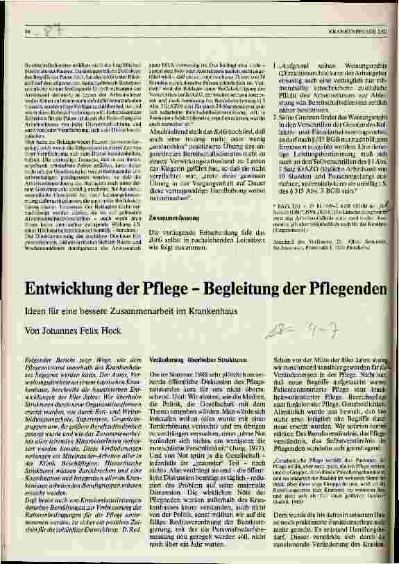Vorschauseite 2: BAG-Urteil zu Bereitschaftsdiensten