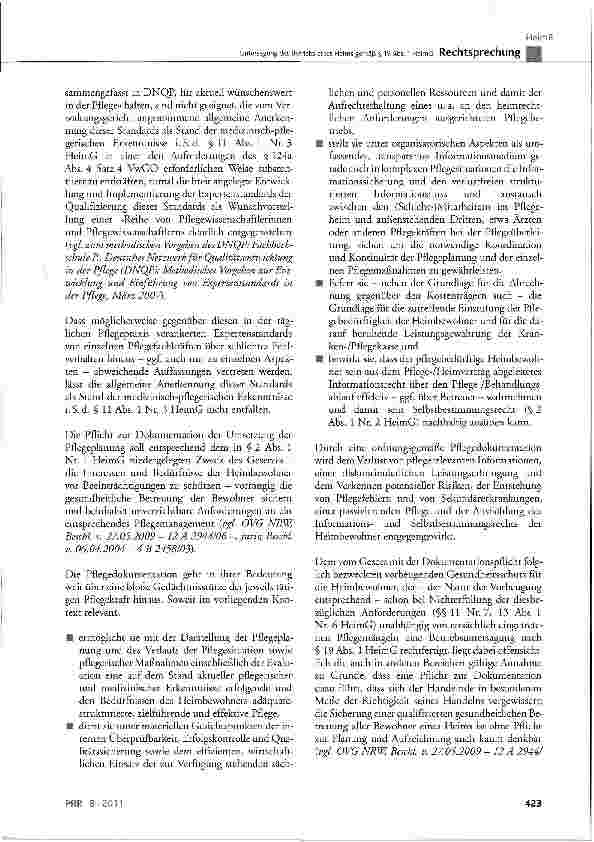 Vorschauseite 5: Untersagung des Betriebs eines Heims gemäß § 19 Abs. 1 HeimGHeimG a. F. § 2 Abs. 1 Nr. 1 u. 2, §11 Abs. 1 Nr. 1 u. 2 u. 3 u. 7, Abs. 2 Nr. 2, § 13 Abs. 1, Satz 2 Nr. 4 u. 6, § 17,…