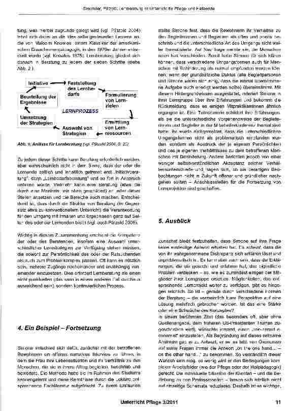 Vorschauseite 4: Lernberatung im Unterricht für Pflegeund Heilberufe