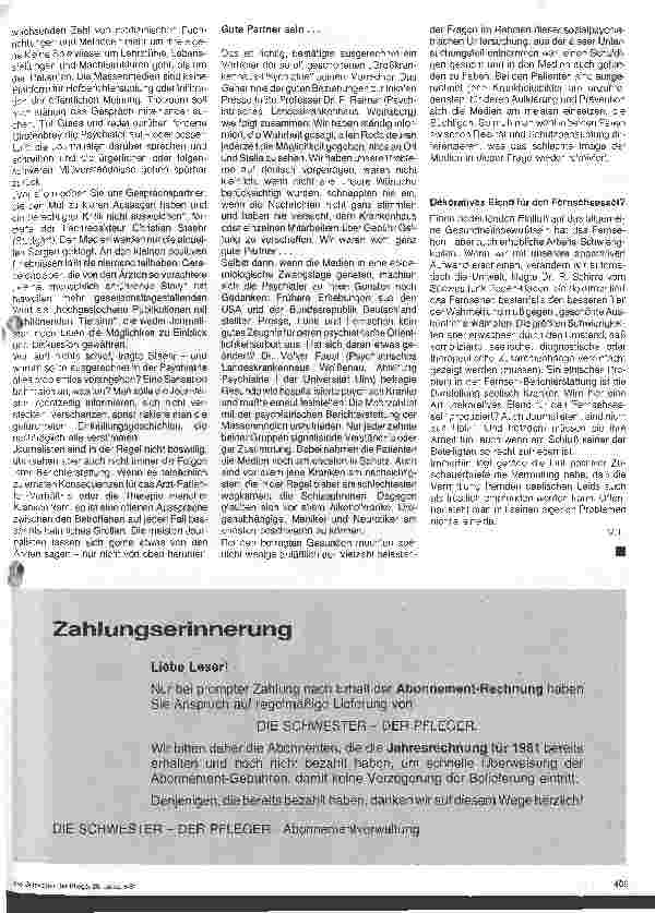 Vorschauseite 2: Das Verhältnis zwischen Psychiatrie und Massenmedien