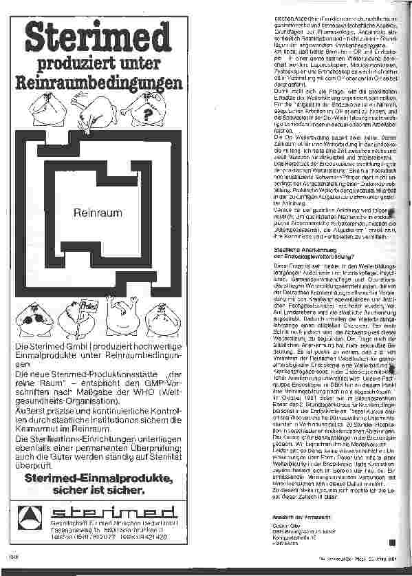 Vorschauseite 2: Fortbildungsmöglichkeiten im Fachbereich Endoskopie