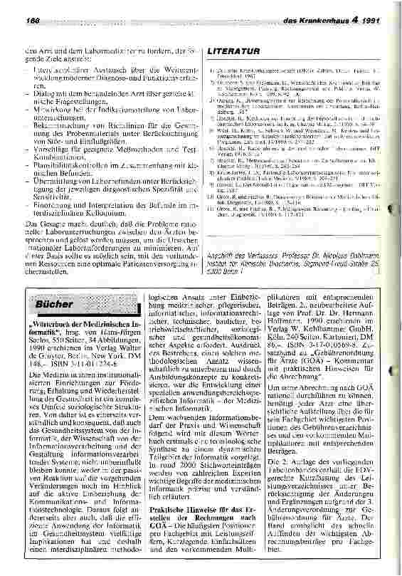 Vorschauseite 4: Organisation und Führung eines Zentrallabors