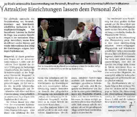 Vorschauseite 1: Attraktive Einrichtungen lassen dem Personal Zeit