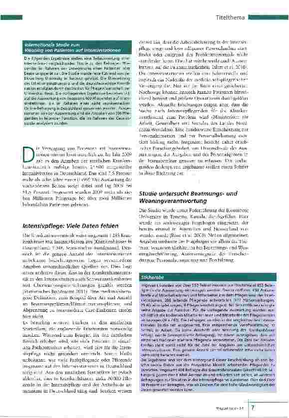 Vorschauseite 2: Pflegende übernehmen vielfach die Steuerung
