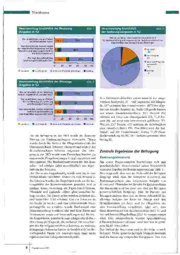 Vorschauseite 3: Pflegende übernehmen vielfach die Steuerung