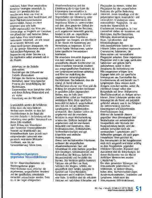 Vorschauseite 2: Serie Viren