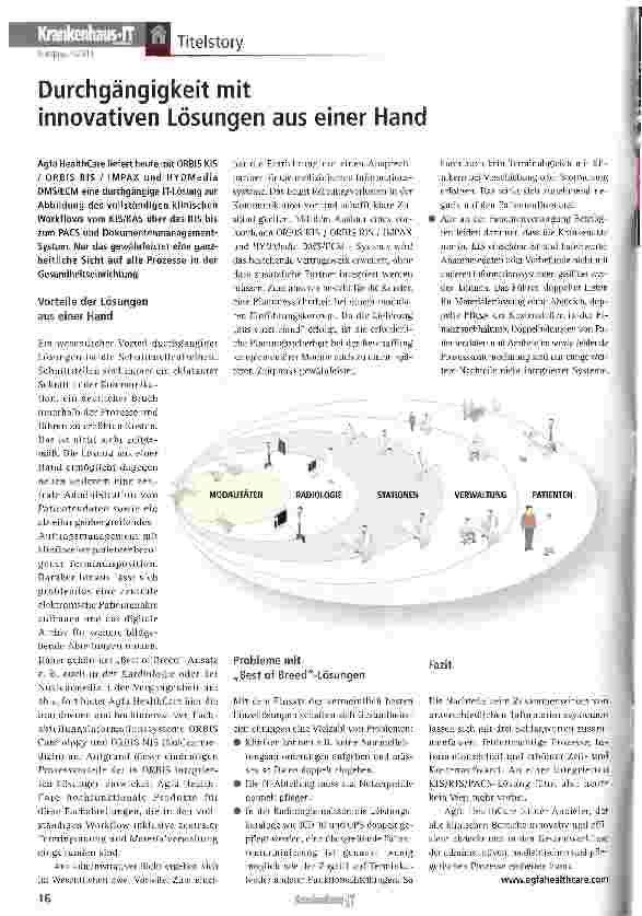 Vorschauseite 1: Durchgängigkeit mit innovativen Lösungen aus einer Hand
