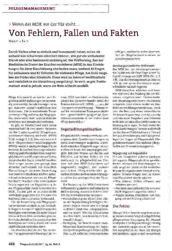Vorschauseite 1: Von Fehlern, Fallen und Fakten