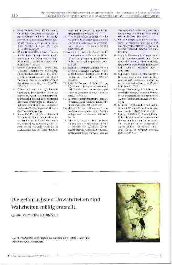 Vorschauseite 5: Das multidisziplinäre Ernährungsteam auf der Intensivstation -Eine systematischeLiteraturrecherche
