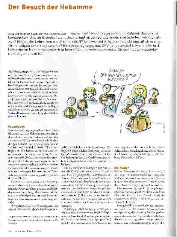Vorschauseite 1: Der Besuch der Hebamme