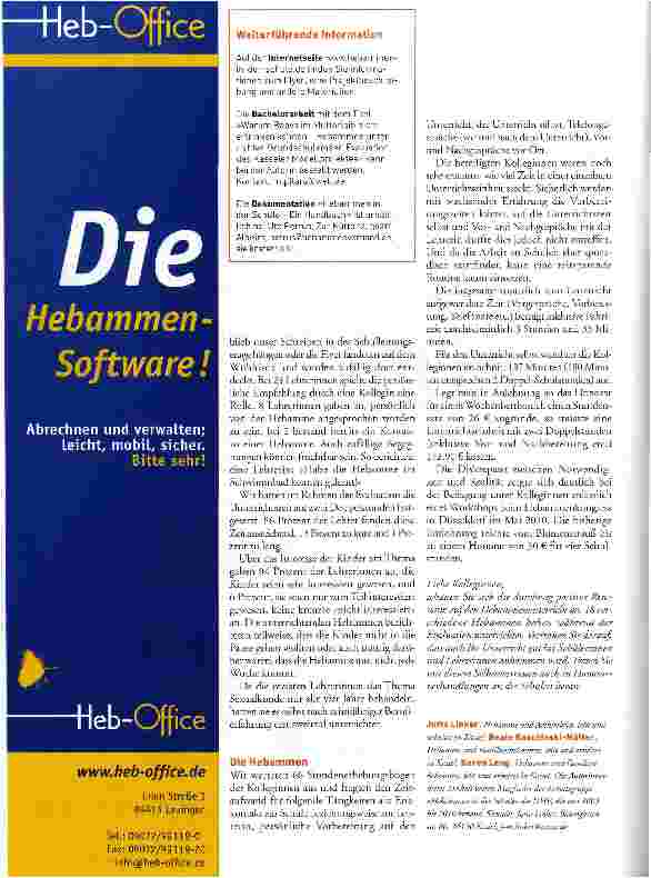 Vorschauseite 3: Der Besuch der Hebamme