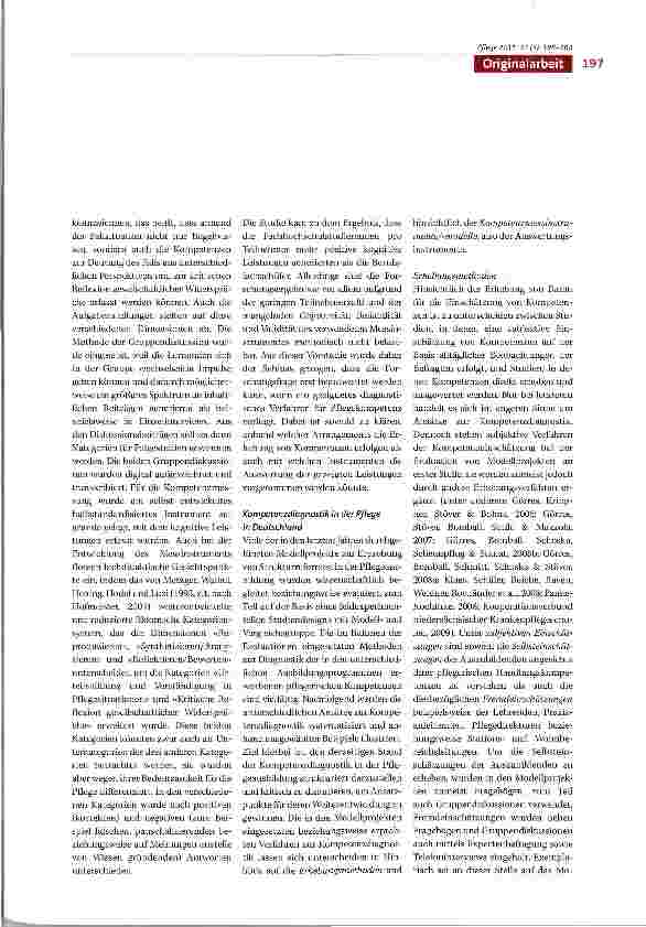 Vorschauseite 3: Kompetenzdiagnostik im Berufsfeld Pflege