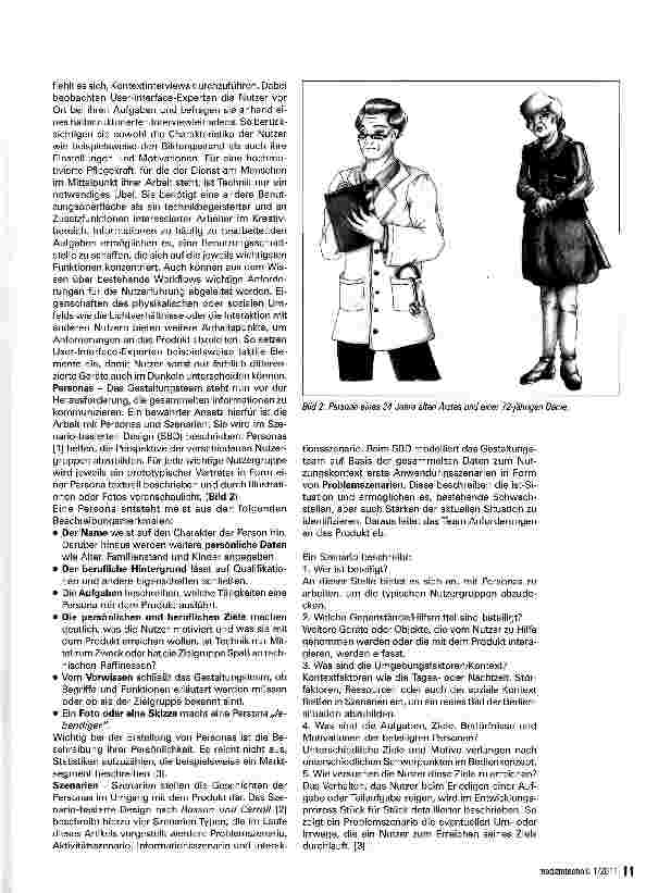Vorschauseite 2: Der Nutzer im Zentrum Personas und Szenarien bei der Gestaltung von Medizinprodukten