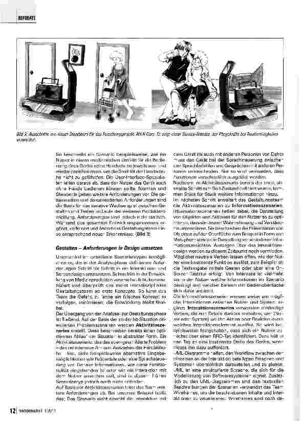 Vorschauseite 3: Der Nutzer im Zentrum Personas und Szenarien bei der Gestaltung von Medizinprodukten