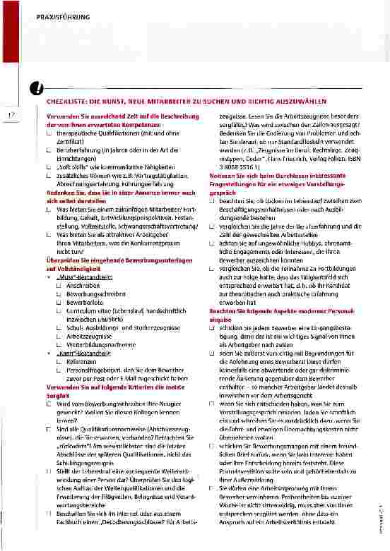 Vorschauseite 4: Wer passt in meine Praxis?