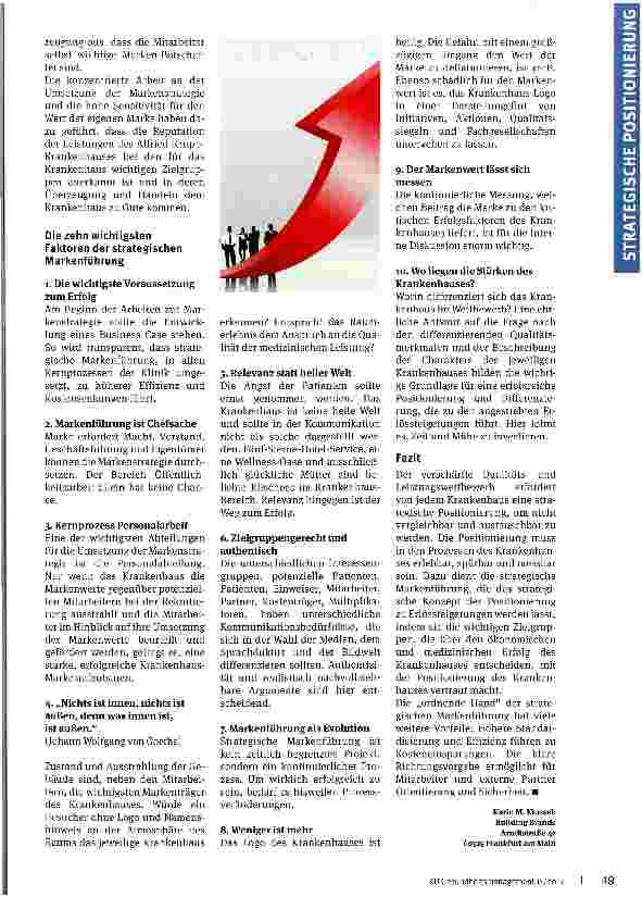 Vorschauseite 3: Strategische Markenführung
