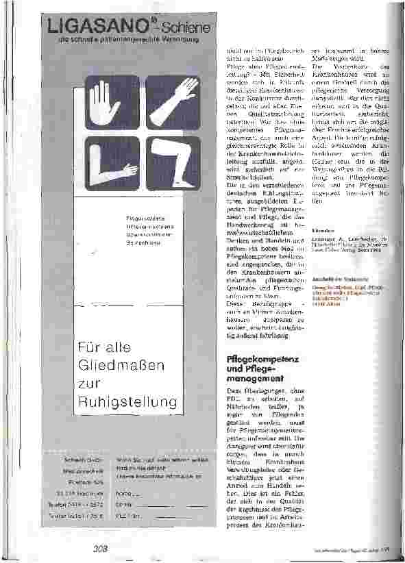 Vorschauseite 3: Verzicht auf Qualität?! Pflege ohne Pflegedienstleitung