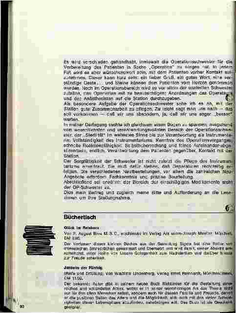 Vorschauseite 2: Der Pflichtenkreis im Operationsteam
