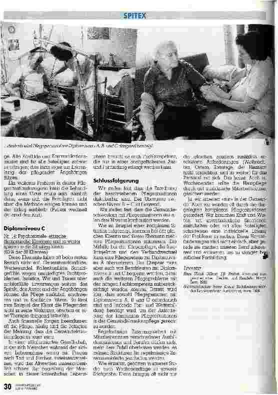 Vorschauseite 4: Auch die Spitex braucht Pflegeexpertinnen!