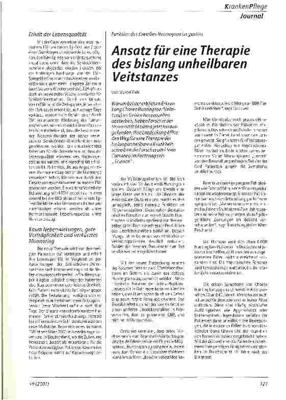 Vorschauseite 2: Bedeutung der Nachsorge bei Schilddrüsenkrebs