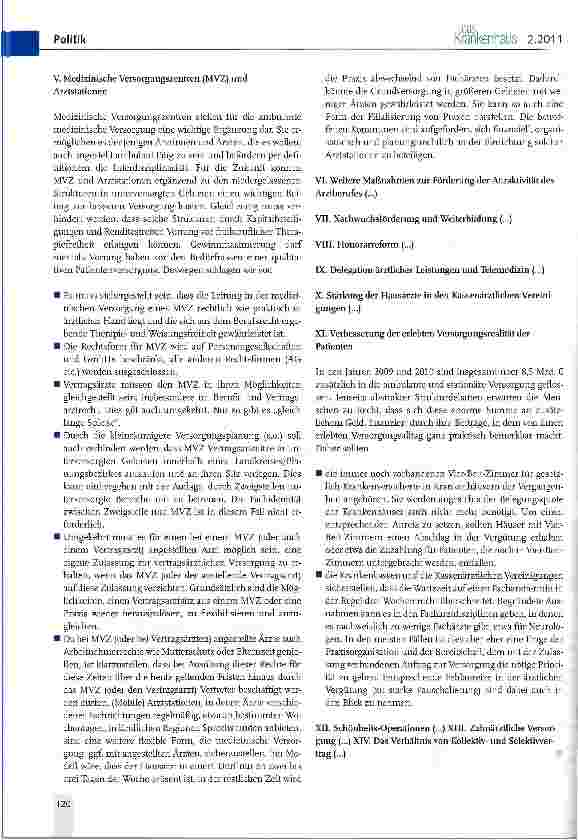 Vorschauseite 3: Beratungen der CD U/CSU-Fraktion im Deutschen Bundestag zu einem GKV-Versorgungsgesetz