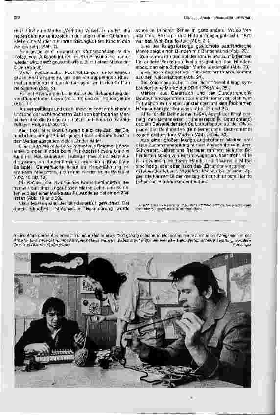 Vorschauseite 3: Zum Internationalen Jahr der Behinderten