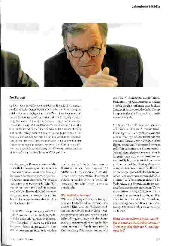 Vorschauseite 2: „Nein, wir verkaufen nicht