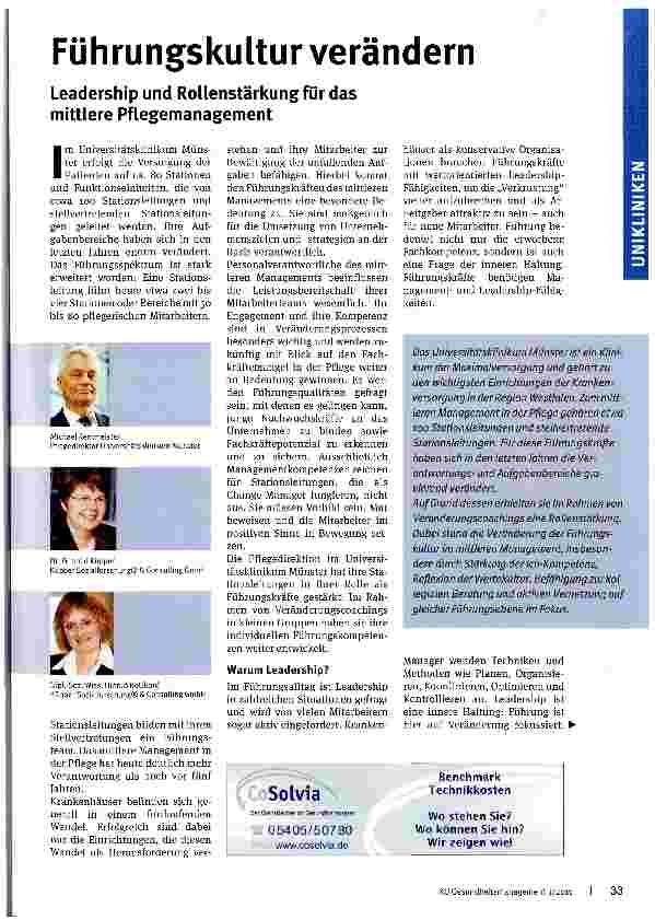 Vorschauseite 1: Führungskultur verändern