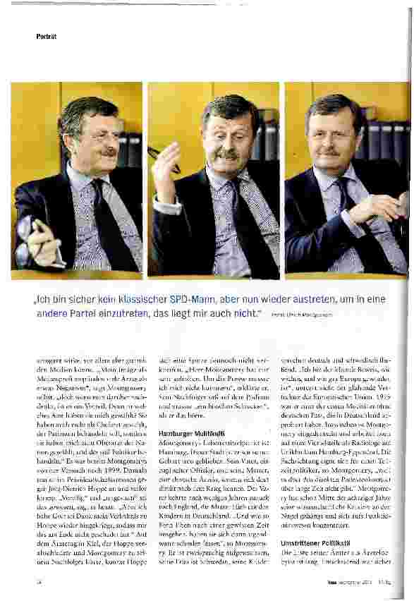 Vorschauseite 3: Frank Ulrich Montgomery Oberarzt der Nation