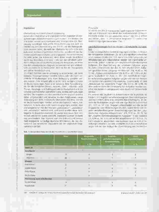 Vorschauseite 4: Die transkulturelle Adaptation und Anwendung des School Function Assessments bei deutschen Schulkindern