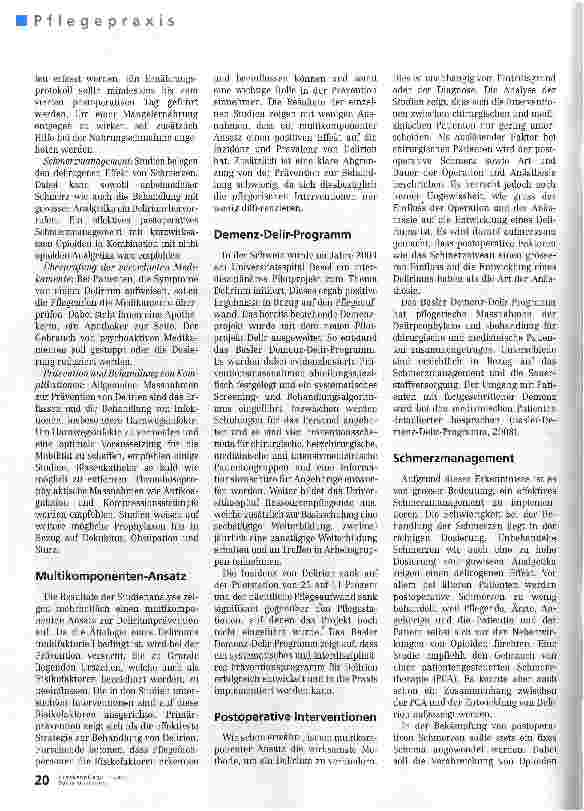 Vorschauseite 3: Pflegerische Interventionen auf mehreren Niveaus