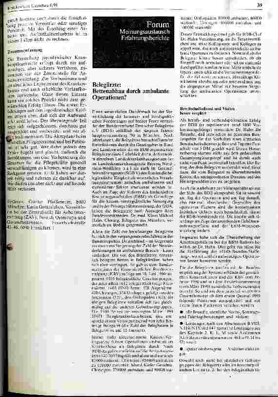 Vorschauseite 4: Einstellung von jugoslawischen Krankenpflegepersonal