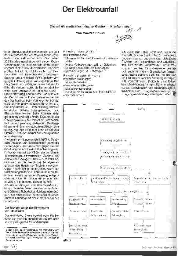 Vorschauseite 1: Der Elektrounfall