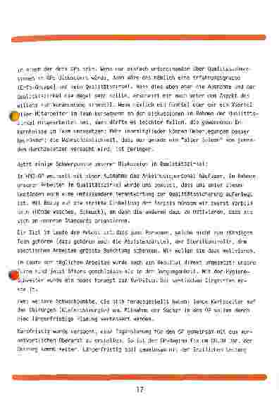Vorschauseite 2: Qualitätszirkel Inselspital Bern