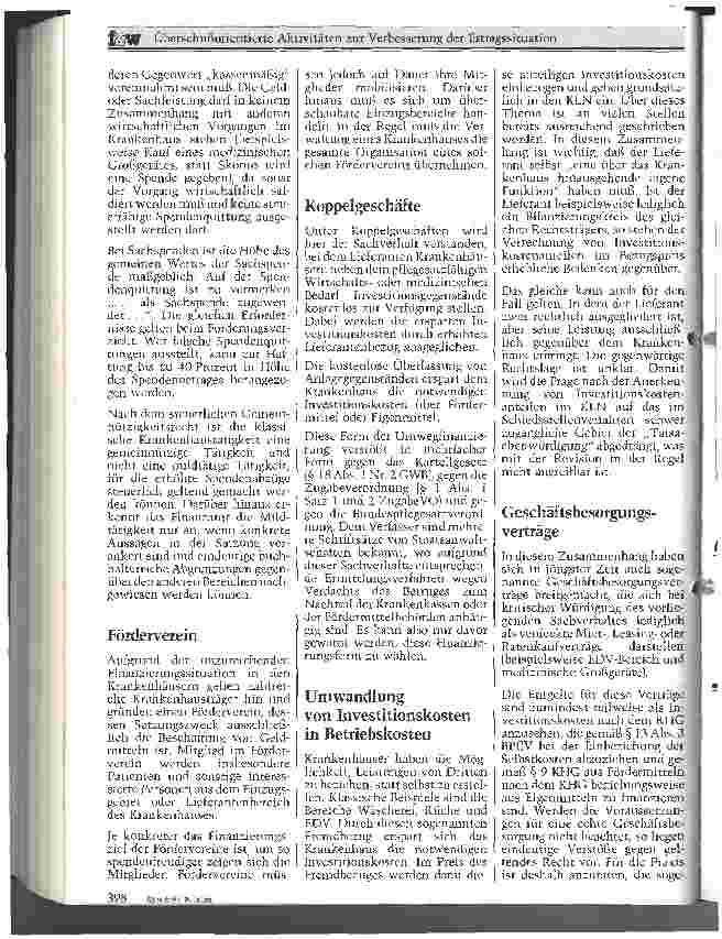 Vorschauseite 3: Überschußorientierte Aktivitäten zur Verbesserung der Ertragssituation
