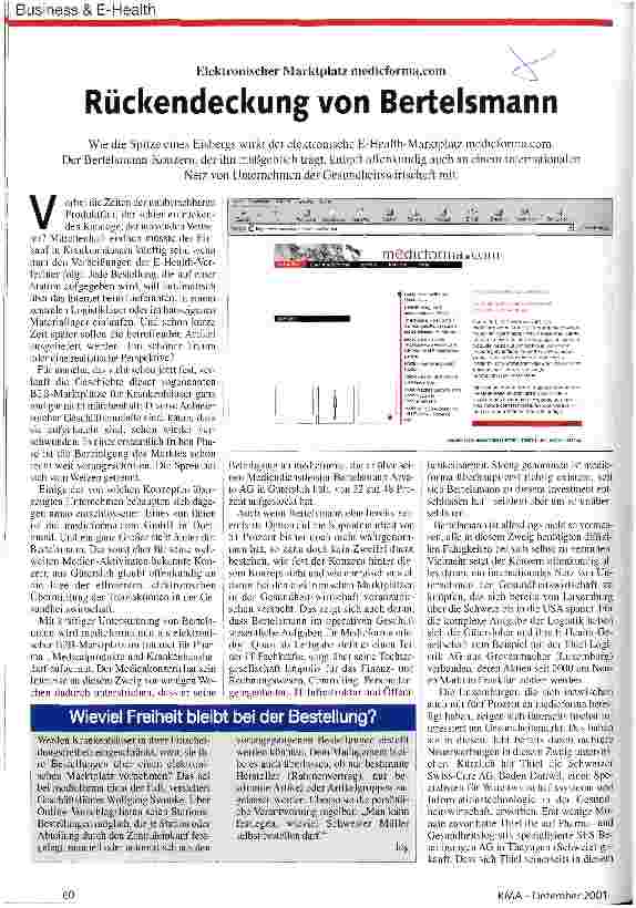 Vorschauseite 1: Rückendeckung von Bertelmann