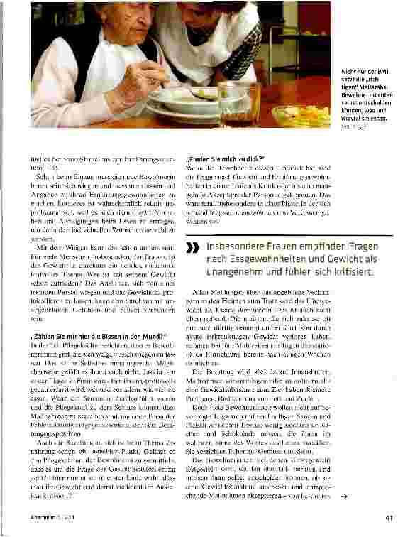 Vorschauseite 2: Zwischen Standards und Selbstbestimmung