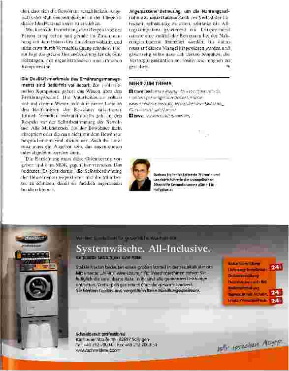 Vorschauseite 4: Zwischen Standards und Selbstbestimmung
