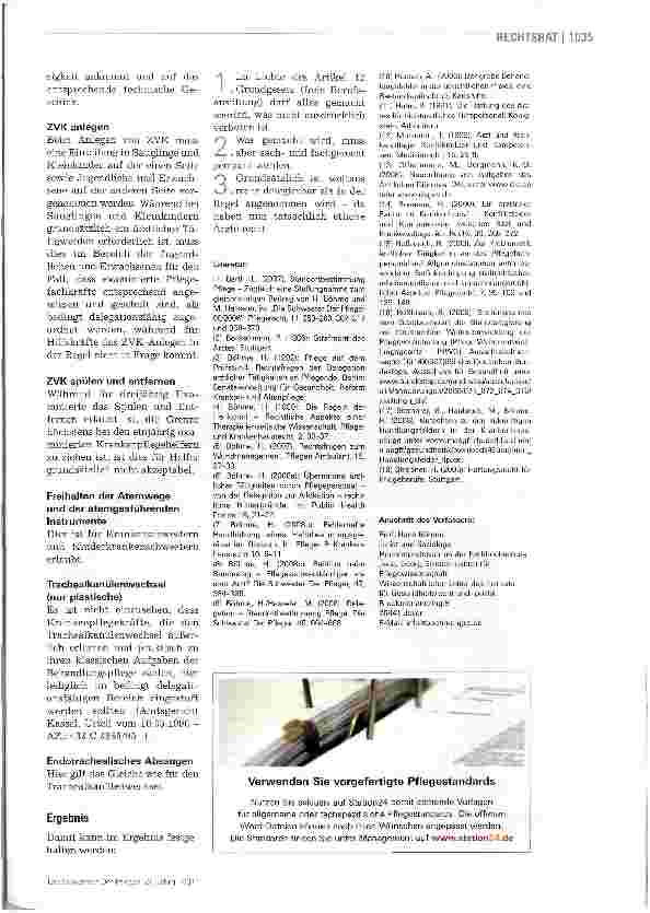 Vorschauseite 5: High-Tech-Pflege auf Normalstation