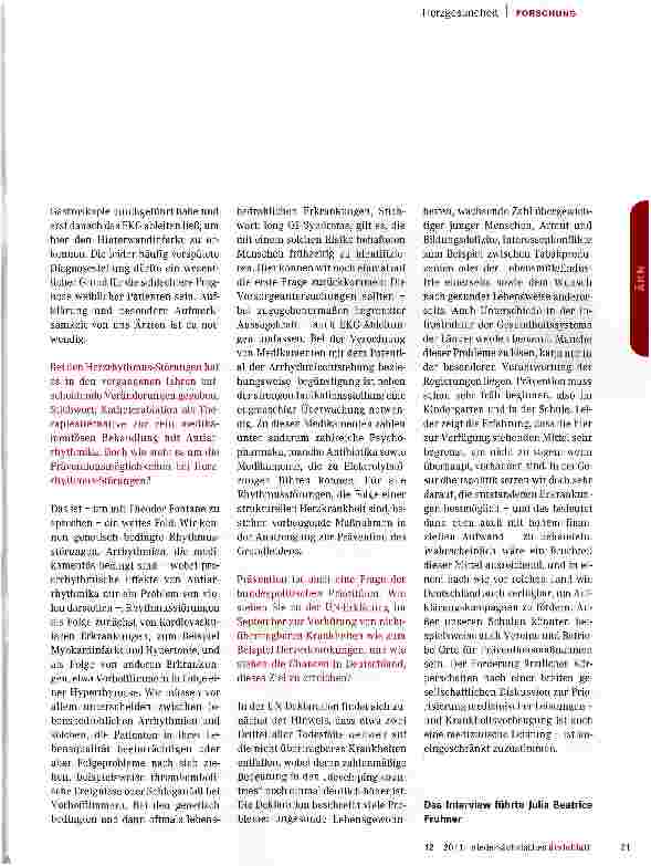 Vorschauseite 2: Prävention in Zeiten der Generation Facebook