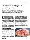 Vorschauseite 1: Abendessen im Pflegeheim
