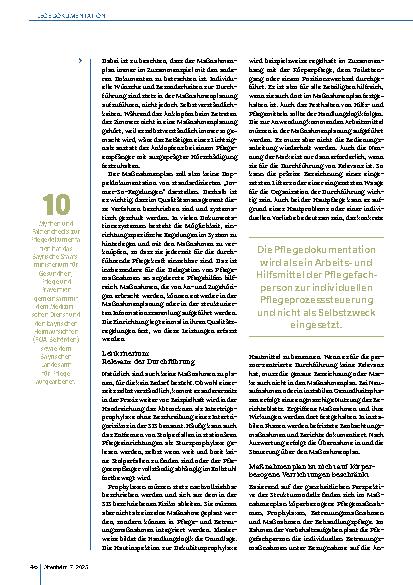 Vorschauseite 3: Die Pflegedoku als „lebendes“ System