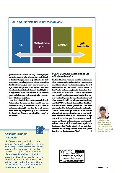 Vorschauseite 4: Die Pflegedoku als „lebendes“ System