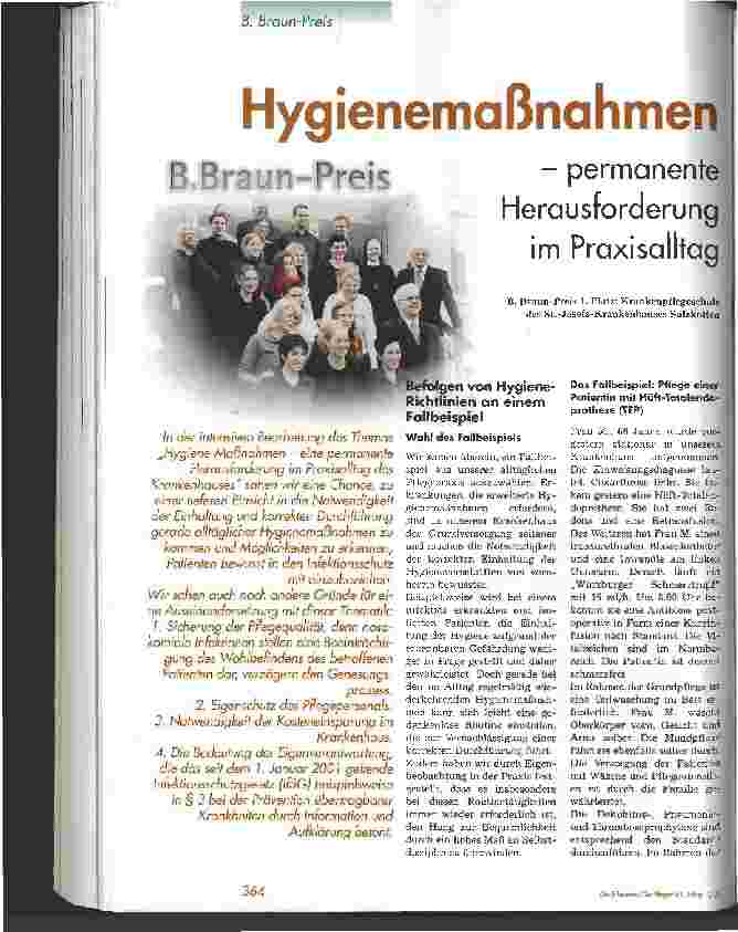 Vorschauseite 1: Hygienemaßnahmen - permanente Herausforderung im Praxisalltag