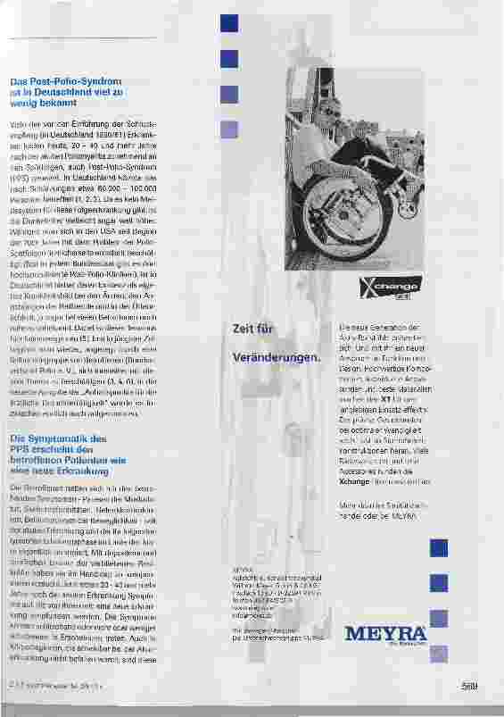 Vorschauseite 2: Das Post-Polio-Syndrom -Spätfolgen nach Poliomyelitis