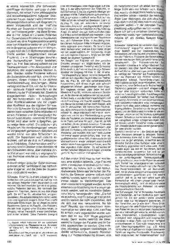 Vorschauseite 2: Sozialtherapeutisches Verhalten von Krankenschwestern in der stationären Psychotherapie