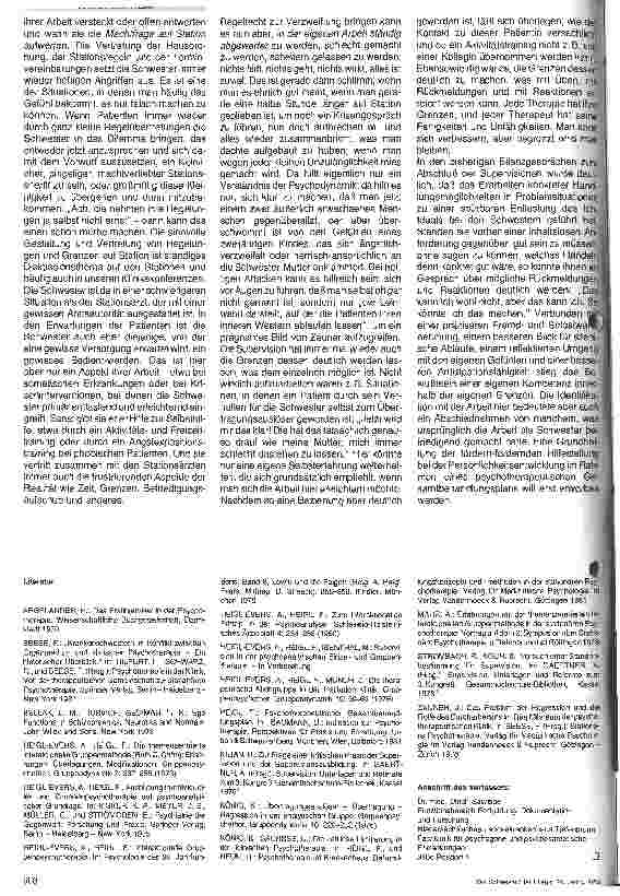 Vorschauseite 4: Sozialtherapeutisches Verhalten von Krankenschwestern in der stationären Psychotherapie
